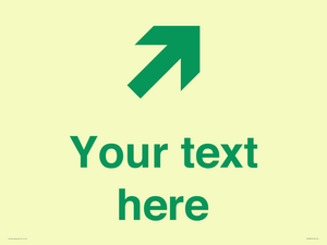 Custom Safe Condition inverse: Green Up right arrow